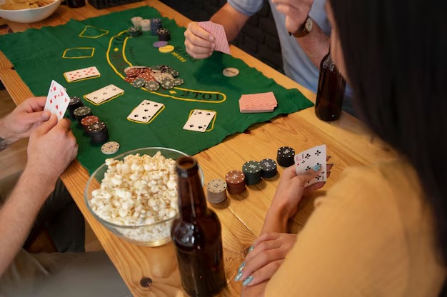 Live dealer studio with multiple camera angles at warga123